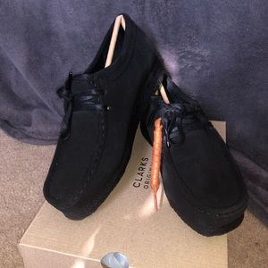 Original Clark’s Black Suede Wallabee